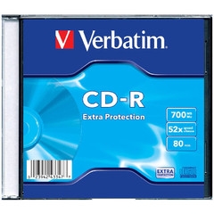 CD-R Verbatim 52x 700 MB в тънка кутия