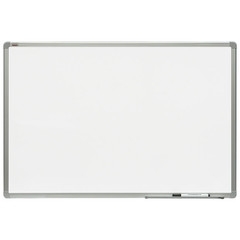 Бяла дъска с алум. рамка 2x3 Office 60х90 cm