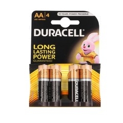 Батерия Duracell 1.5V LR6/AA 4 бр.