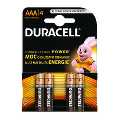 Батерия Duracell 1.5V LR3/AAA 4 бр.